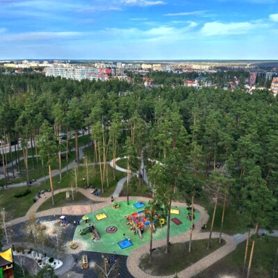 Однокімнатна квартира з видом на парк. ЖК Чехов парк.